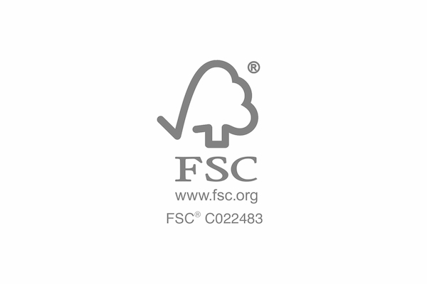 FSC certified, The Forest Stewardship Council (FSC) certifies forests to ensure their environments are responsibly managed and meet the highest environmental and social standards.