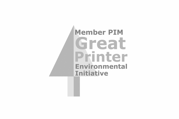 Great Printer Environmental Initiative Certification. Program aimed at increasing environmental, health and safety compliance and pollution prevention within the printing industry.